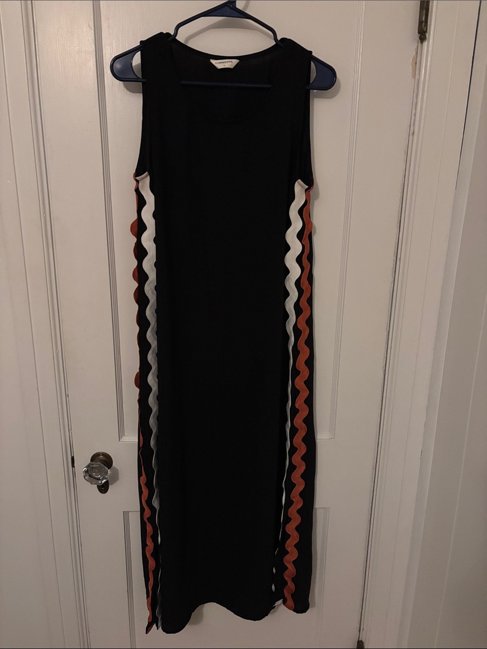 Commense Dress, Black, Large